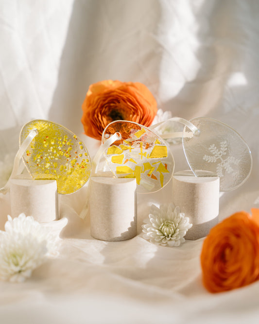 Sicanje - Žuti set staklenih pisanica