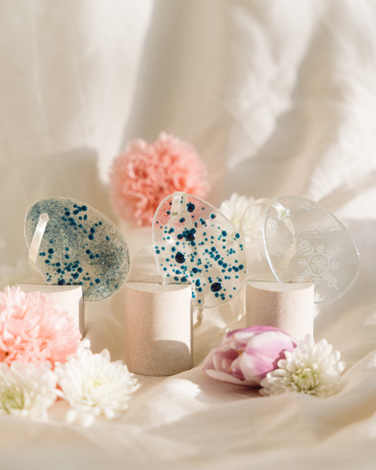 Sicanje - Plavi set staklenih pisanica