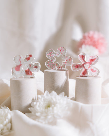 Cvijeće - Stakleni set