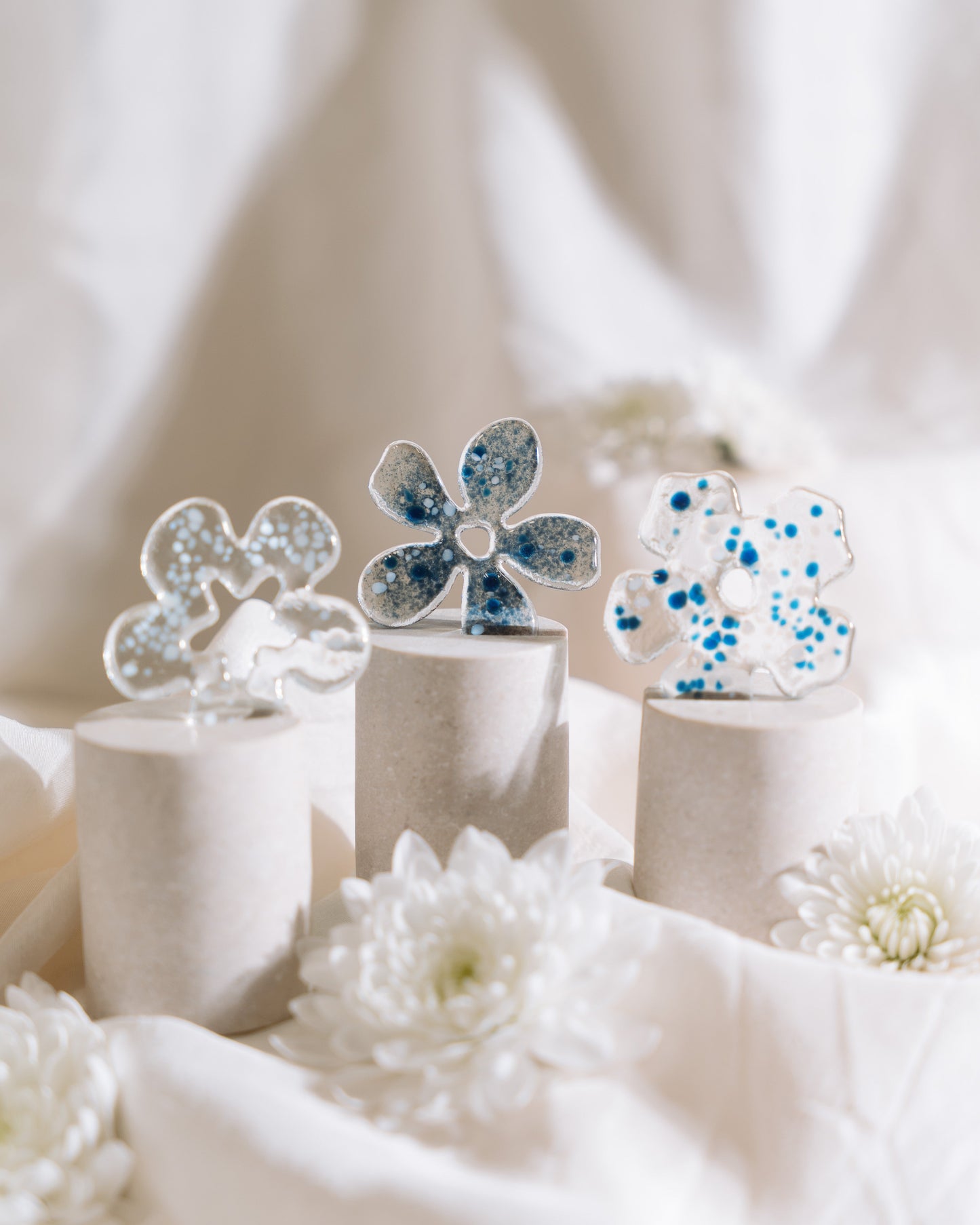 Cvijeće - Stakleni set